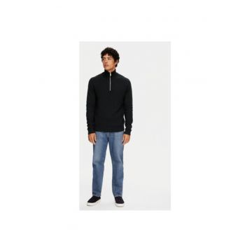 Pulover barbati -  304512100 - Bumbac organic - Negru