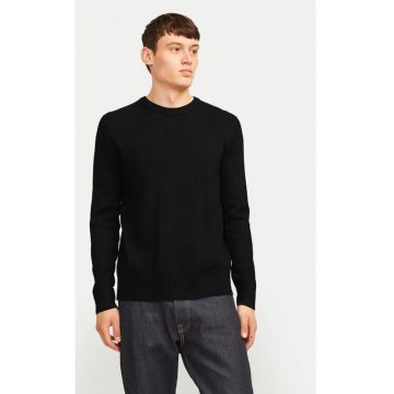 Pulover barbati -  304514104 - Poliester reciclat/Bumbac - Negru
