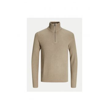 Pulover barbati -  304514159 - Poliester reciclat/Bumbac - 2XL INTL - Bej