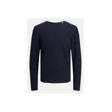 Pulover barbati -  304514333 - Bumbac organic/Bumbac - 2XL INTL - Albastru