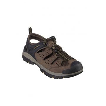 Sandale trekking  sintetic - maro
