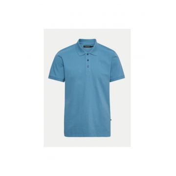 Tricou barbati -  303547127 - Bumbac/Poliester - S INTL - Albastru