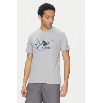 Tricou barbati -  304693427 - Bumbac organic - XL INTL - Gri