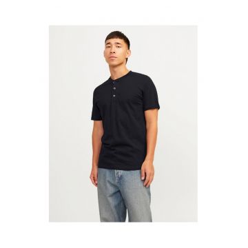 Tricou barbati -  7524 - Bumbac - Negru