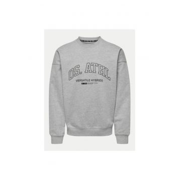 Bluza barbati -  304493508 - Bumbac organic - Gri