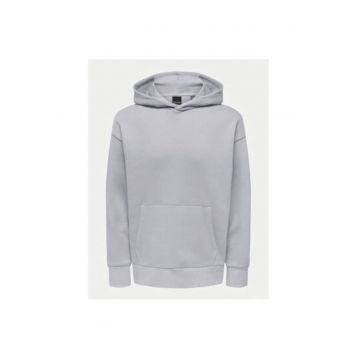 Bluza barbati -  304511769 - Bumbac organic/Bumbac - Albastru