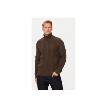 Bluza barbati -  304516740 - Acril/Bumbac - Maro