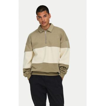 Bluza barbati -  304684852 - Bumbac/Poliester - Bej