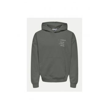 Bluza barbati -  304684982 - Bumbac organic - Gri