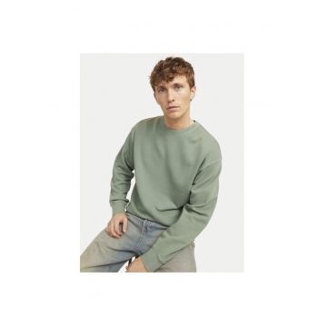 Bluza barbati -  304783043 - Bumbac - Verde