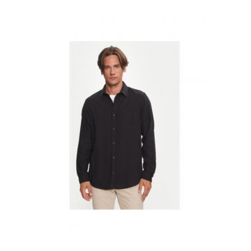 Camasa barbati -  304370397 - Bumbac/Poliester - Negru