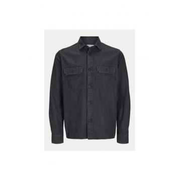 Camasa barbati -  304783180 - Bumbac organic/Bumbac - Negru
