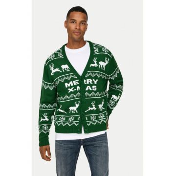 Cardigan barbati -  304493881 - Acril - Verde