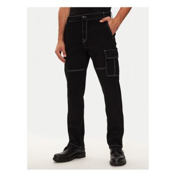 Pantaloni barbati -  304493478 - Bumbac/Poliester - Negru