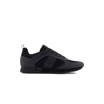 Pantofi sport EA7 BLACK & WHITE LACES