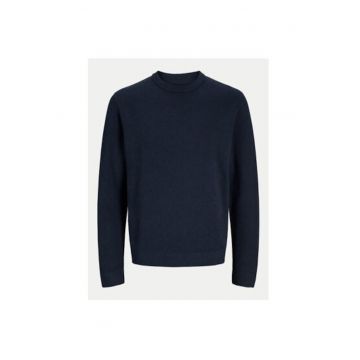Pulover barbati -  304367489 - Bumbac organic/Bumbac - S INTL - Albastru