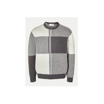 Pulover barbati -  304944710 - Lana/Nylon - Gri