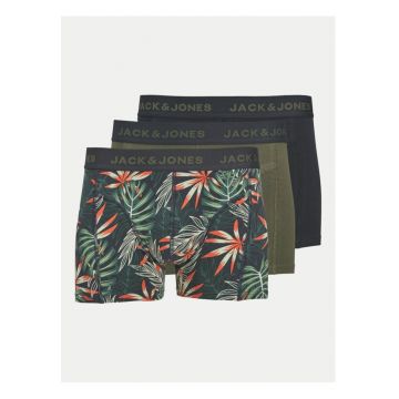 Set 3 boxeri barbati -  304368790 - Bumbac - Verde