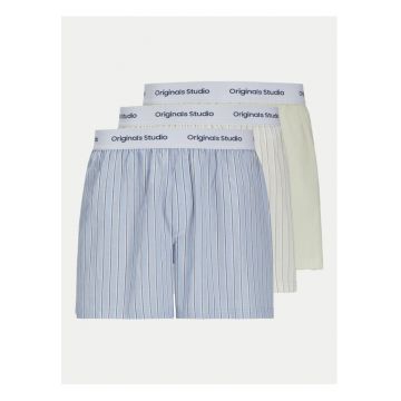 Set 3 boxeri barbati -  304780332 - Bumbac - Multicolor