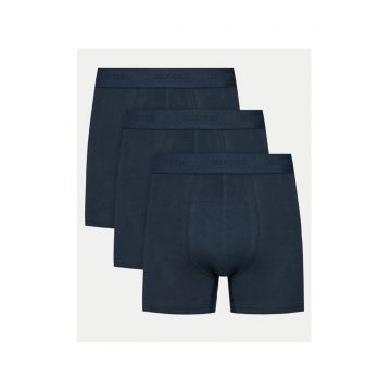 Set 3 perechi de boxeri -  437298 - Bleumarin - Bumbac