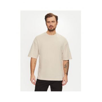 Tricou barbati -  304782756 - Bumbac - Bej - Bej