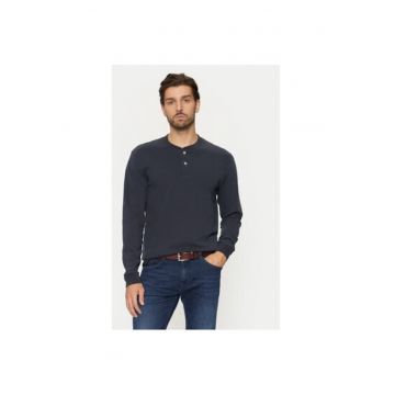 Bluza barbati -  304173530 - Bumbac - Albastru