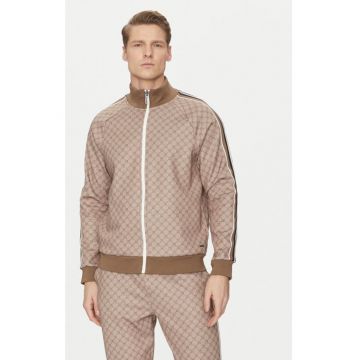 Bluza barbati -  304687204 - Bumbac/Poliester - Maro