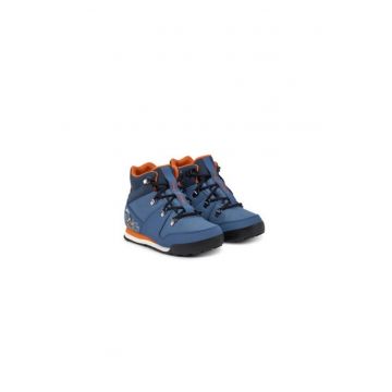 Bocanci trekking barbati  304161636 - Textil - Albastru