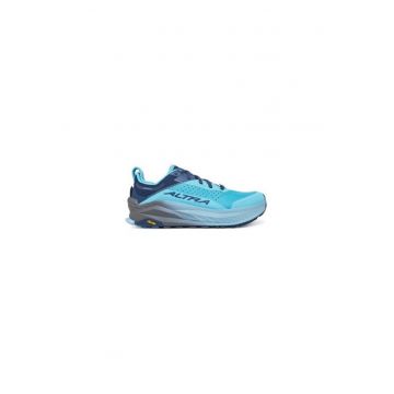 Bocanci trekking barbati  305165404 - Textil - Albastru