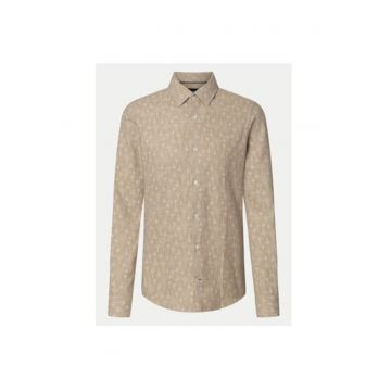 Camasa barbati -  304193378 - Bumbac - 43 EU - Bej