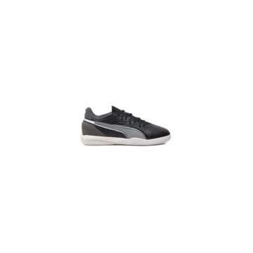 Ghete de fotbal barbati  304532597 - Piele ecologica - Negru