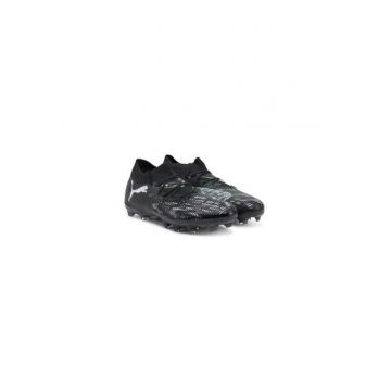 Ghete de fotbal barbati  305206275 - Piele ecologica - Negru