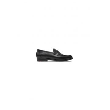 Mocasini barbati  303927912 - Piele naturala - Negru