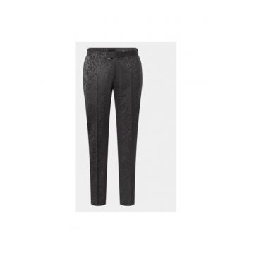Pantaloni barbati -  303583200 - Poliester/Lana - Negru