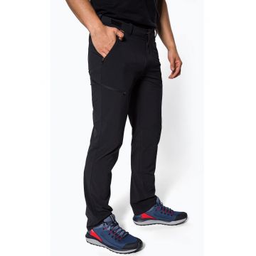 Pantaloni de trekking barbati -  Poliamida - Negru