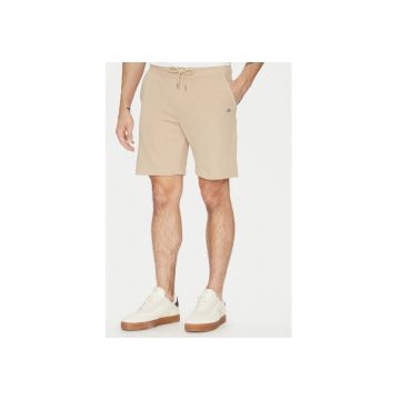 Pantaloni scurti barbati -  305366573 - Bumbac - Bej