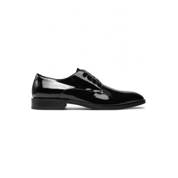 Pantofi barbati  304261985 - Piele naturala - Negru