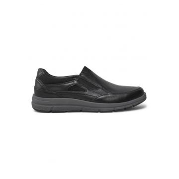 Pantofi barbati  304274275 - Piele naturala - Negru