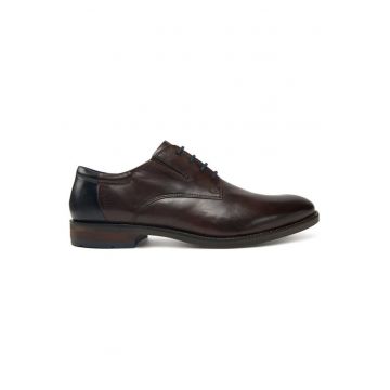 Pantofi barbati  304676895 - Piele naturala - Maro