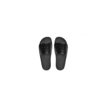 Papuci barbati  304257469 - Sintetic - Negru