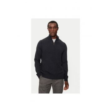 Pulover barbati -  304192531 - Bumbac - M INTL - Albastru