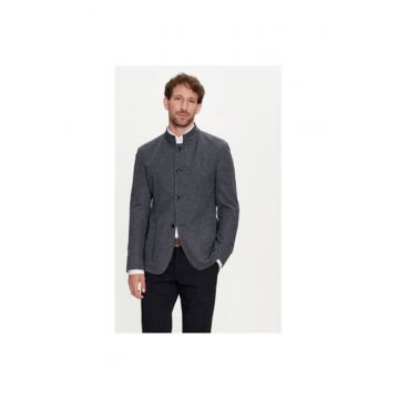 Sacou barbati -  304015175 - Poliester/Bumbac/Viscoza - 50 EU - Albastru