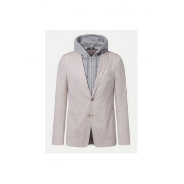 Sacou barbati -  304687280 - Viscoza/Poliester - Bej