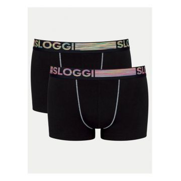 Set 2 boxeri barbati -  304362392 - Bumbac - Negru