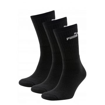 Set 3 perechi de sosete  Unisex - negru -