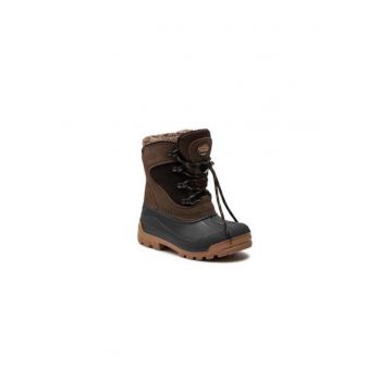 Bocanci trekking barbati  199321658 - Sintetic - Maro