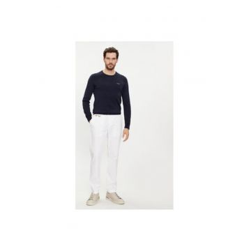 Pantaloni barbati -  303721251 - Bumbac - Alb