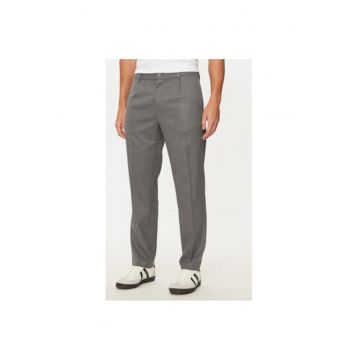 Pantaloni barbati -  304287329 - Poliester/Viscoza - Gri