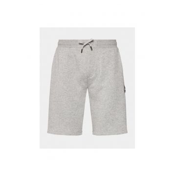 Pantaloni scurti barbati -  303655532 - Bumbac/Poliester - Gri