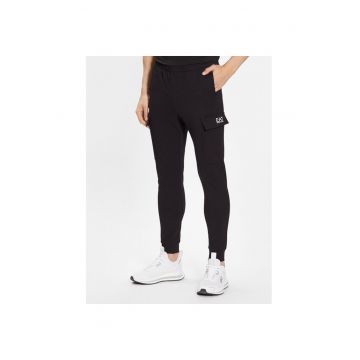 Pantaloni sport barbati -  877059 - Negru - Bumbac